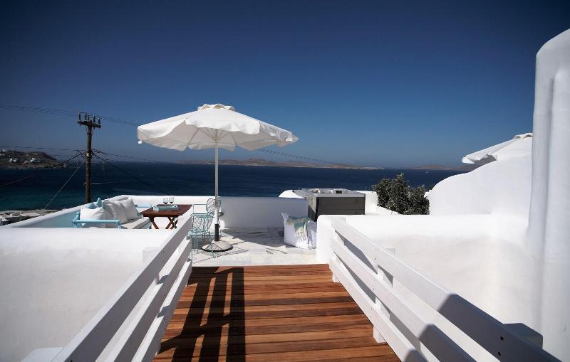 Mykonos Moussa Villa Agios Ioannis Diakoftis Exterior foto